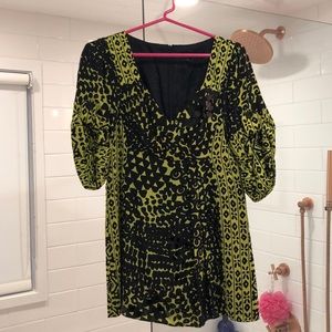 Nanette Lepore Dressy Heart Sequence Top